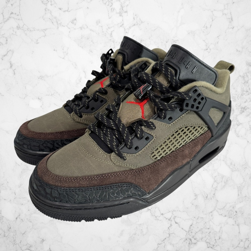 Nike Jordan Spizike Low Beef Broccoli B Grade Shoes IH1782-200‎ Mens Size 9 - Picture 3 of 6